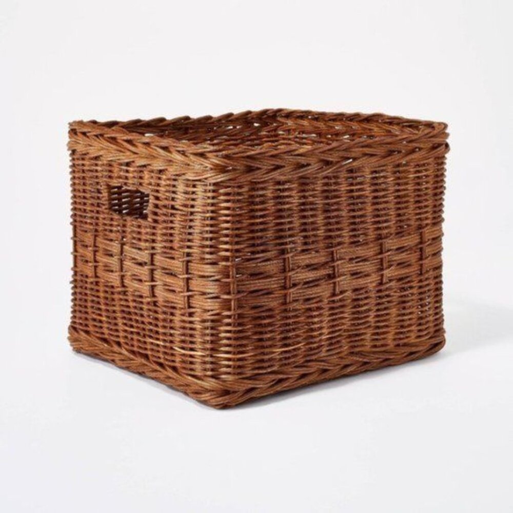 Rattan Cube Storage Basket – Threshold Studio McGee, Target 2022‎